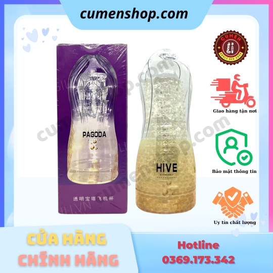 Cốc âm đạo trong suốt Pagoda chính hãng