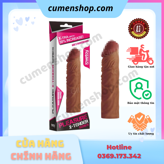 Bao cao su đôn dên Lovetoy LV1052 tăng kích thước chính hãng