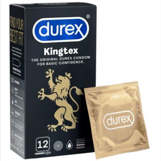 BCS DKSH Durex Kingtex 12s