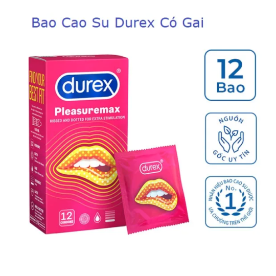BCS DKSH Durex Pleasuremax 12s
