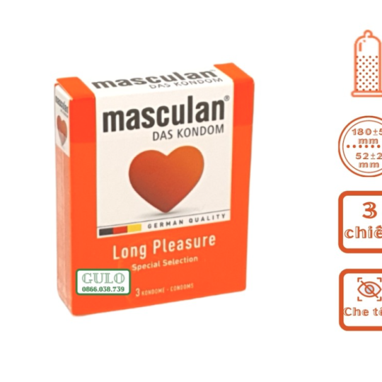 BCS Masculan Long 5in1 3s
