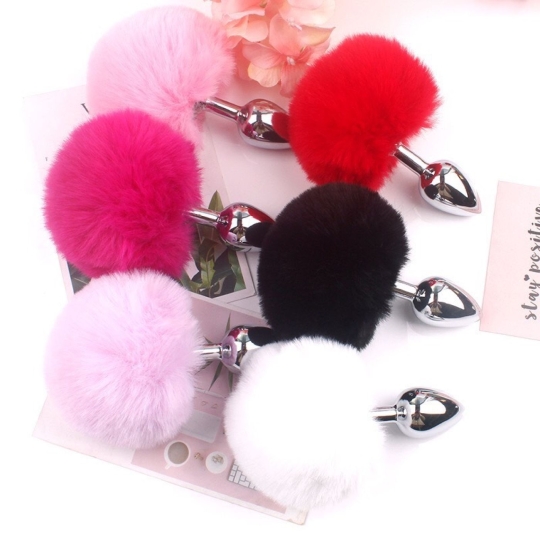 ST MS Plug Hậu Môn Đuôi Thỏ - S