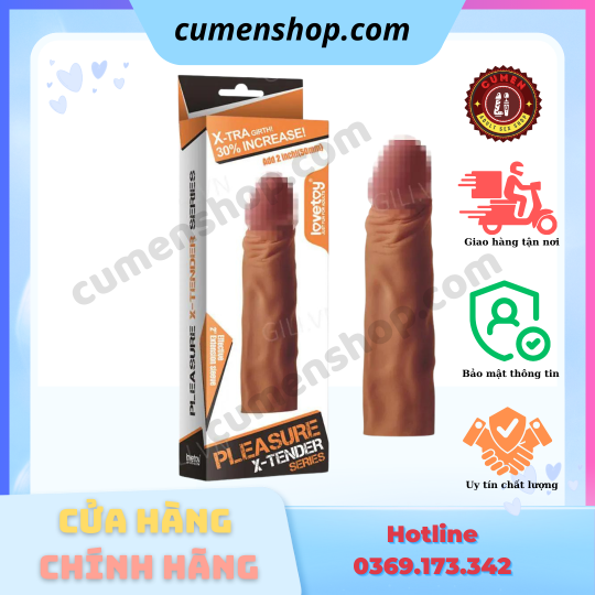 Bao cao su đôn dên Lovetoy LV1053 tăng kích thước chính hãng