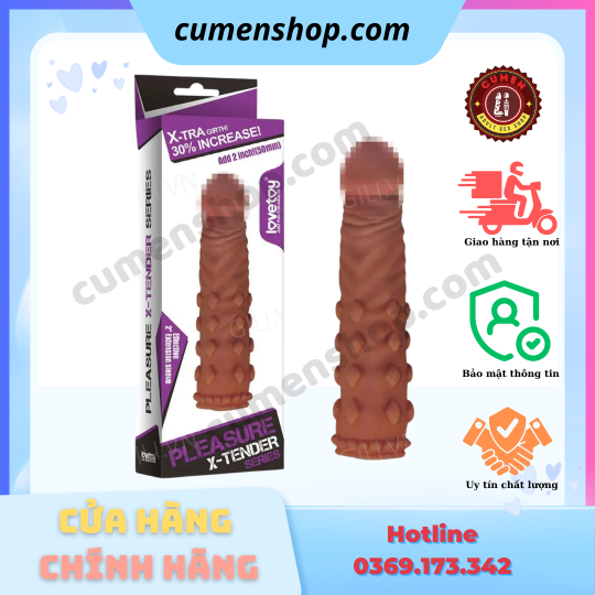 Bao cao su đôn dên Lovetoy LV1054 tăng kích thước chính hãng