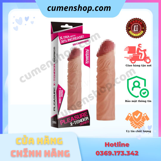 Bao cao su đôn dên Lovetoy LV1052 tăng kích thước chính hãng