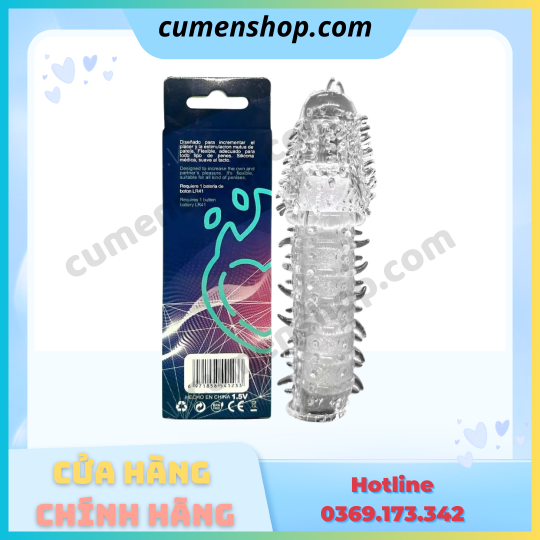 Bao cao su đôn dên silicone Hoả Tiễn tăng kích thước chính hãng