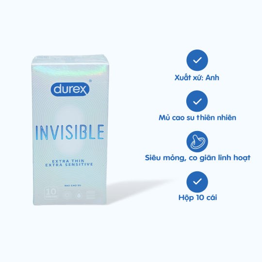 BCS DKSH Durex Invisible 10s