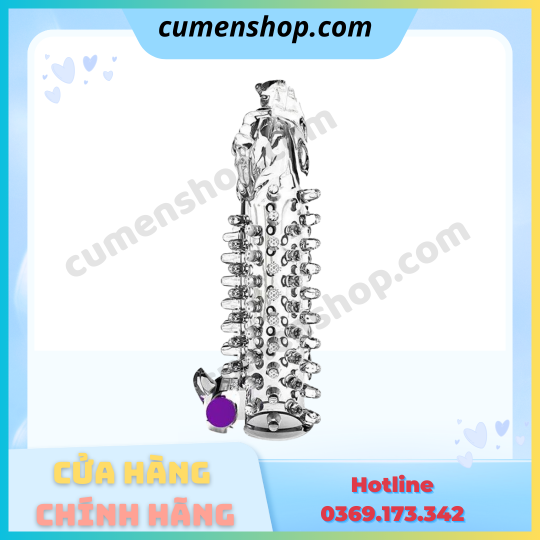 Bao cao su đôn dên Đầu Rồng XXOO rung tăng kích thước chính hãng