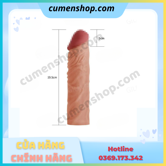 Bao cao su đôn dên Lovetoy LV1052 tăng kích thước chính hãng