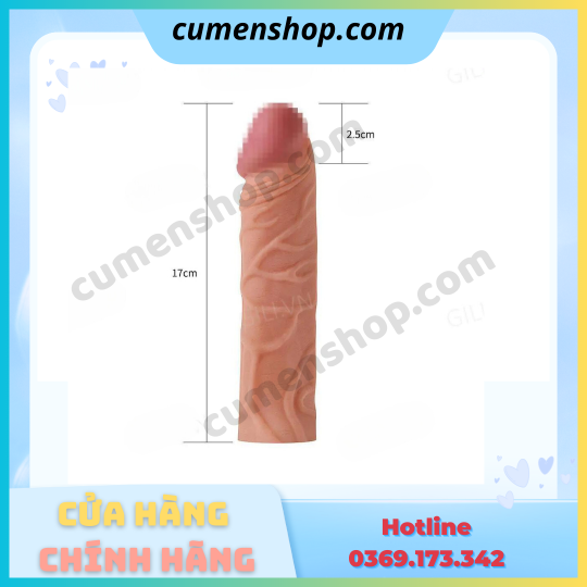 Bao cao su đôn dên Lovetoy LV1051 tăng kích thước chính hãng