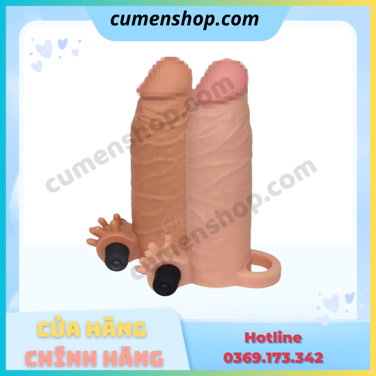 Bao cao su đôn dên Lovetoy LV1066 rung tăng kích thước chính hãng