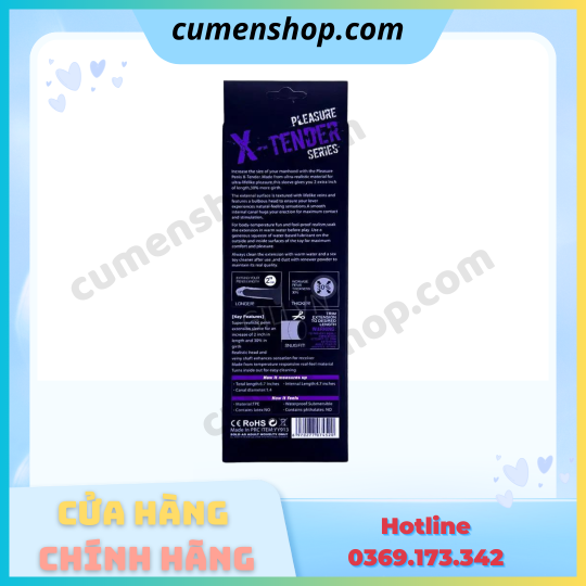 Bao cao su đôn dên Max-Man YY913 tăng kích thước chính hãng