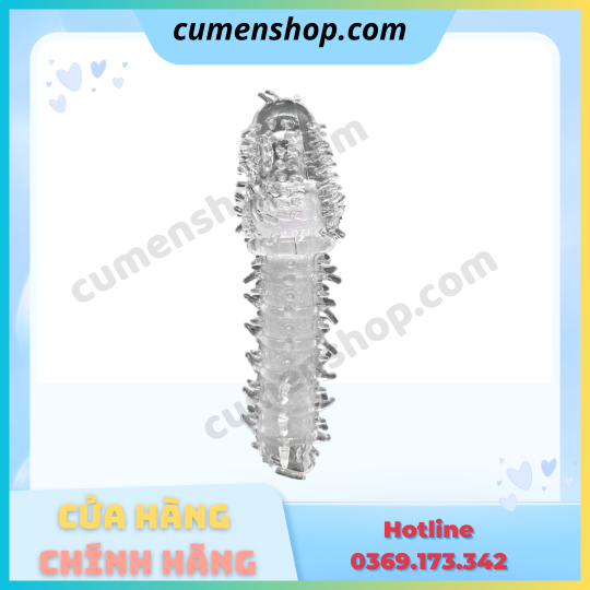 Bao cao su đôn dên silicone Hoả Tiễn tăng kích thước chính hãng