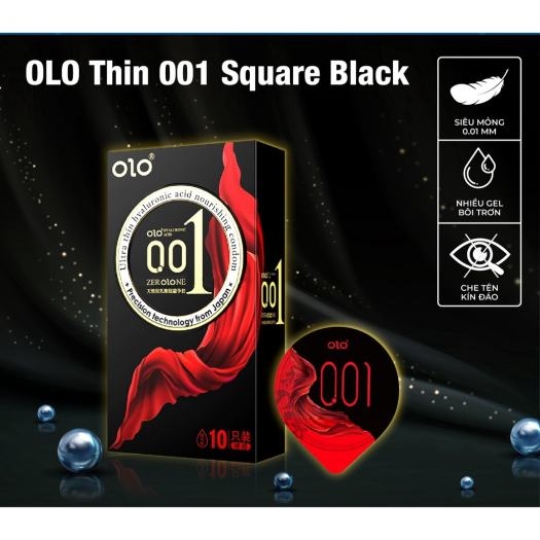 BCS OLO Thin Square Black 10s