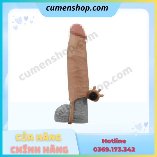 Bao cao su đôn dên Lovetoy LV1066 rung tăng kích thước chính hãng