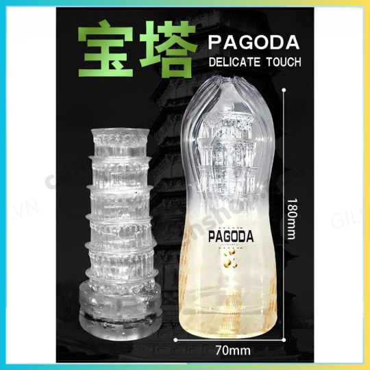 Cốc âm đạo trong suốt Pagoda chính hãng