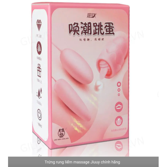 ST MS Trứng Rung Jiuuy Liếm 3 Đầu