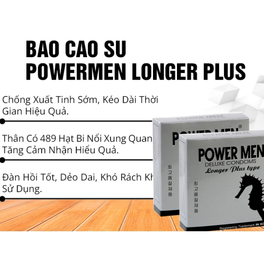 BCS Powermen Longer Plus 3s