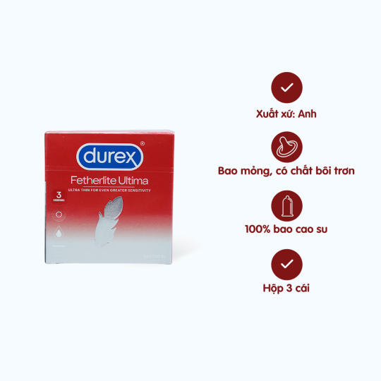 BCS DKSH Durex Fetherlite Ultima 3s