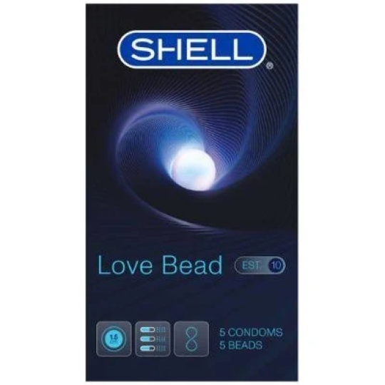 BCS Shell Love Bead 5 Bi 5s